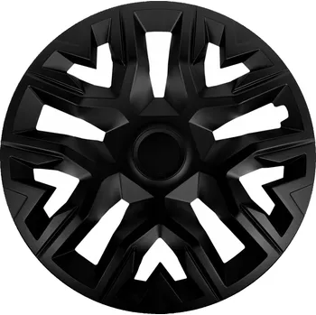 Poklice na kolo NRM The Best 16'' univerzální kryty nábojů matně černé 4 kusy