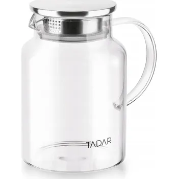 Konvice na čaj KONVICE na ČAJ Borosilikátové SKLO Robustní Tadar Borello 1,2 l