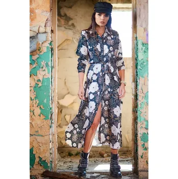 Dámské šaty Awama šaty pro běžné nošení, klasické midi, velikost XL