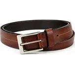 Gaira Kožený opasek 78001, Barva tmavě hnědá