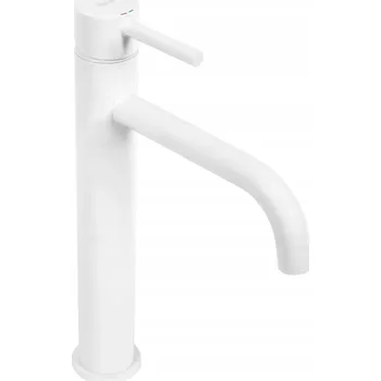 Vodovodní baterie Stojánková umyvadlová baterie Rea Lungo bílá