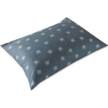 Povlak na polštářek Vánoční povlak na polštář 40x60 damašek EXCELLENT GEON Sněhové koule tmavě šedé