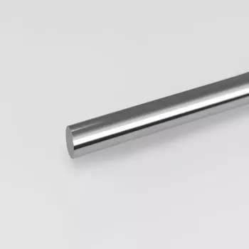 Stavební profil Profil kulatý hliník chrom 8x1000