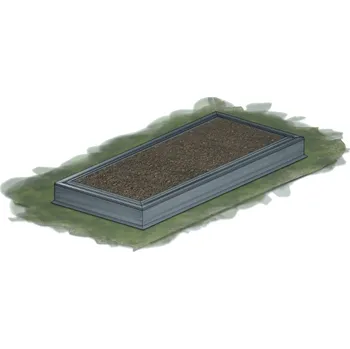 Záhon zahradní KAROTEN výška 15 cm 80×230 cm