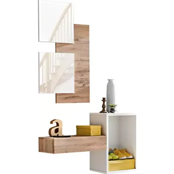 Předsíňová Stěna Easy I 100cm Wotan/Bílý