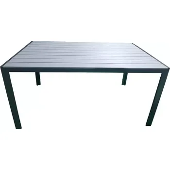 Zahradní stůl Stůl Douglas šedý, 150x90 cm