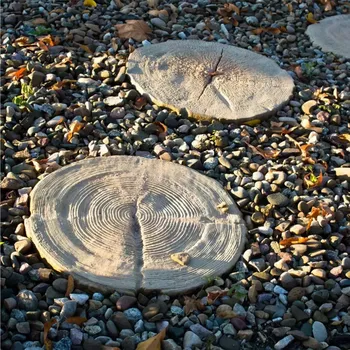 Dlažba Zahradní dlažba FI 30-40X4 cm hnědá patina