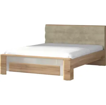 Ložnicová sestava Postel Gala kr160-gl pacific walnut/beige