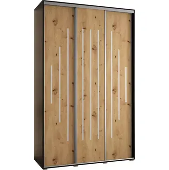 Předsíňová stěna Skříň 45 Canaris 12 160 černá/artisan/silver