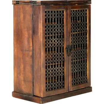 Stojan na víno Hosana Home Skříň na víno z růžového Palisandru Nimue
