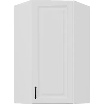 Kuchyňská skříňka Stilo bílý matná/bílý 60x60 GN-108 1F (45°)