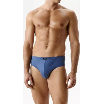 Slipy Atlantické kalhotky 5SMP-003 A'5 M-3XL džínová modř XL