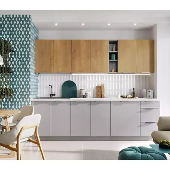 Kuchyňská linka Baumax Classic Line 260 cm dub burlington platinově šedá