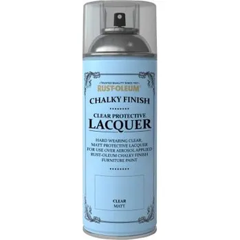Lak na dřevo Transparentní lak na nábytek ve spreji Rust-Oleum Furniture Lacquer Clear Spray 400 ml