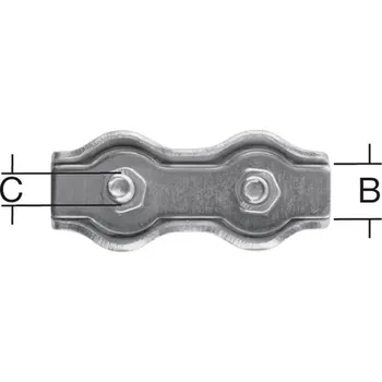Svorka lan. dupl. 4 zn 2 ks