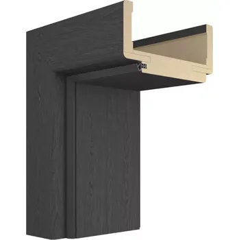 Zárubeň regulovatelná 60L 100-140 antracit