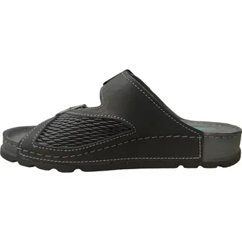 Dámské pantofle Santé pantofle Hallux n/211/1H/60/CP Barva: Černá, Velikost: 42