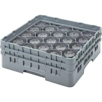 přísavka na sklo Cambro Koš Camrack 20 pozic, výška sklenice 30 cm - Bílá| TOM, R-20S1114-151