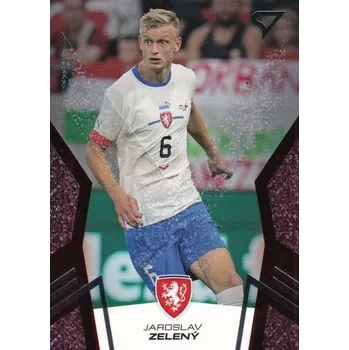 Sběratelský sportovní předmět paralel karta JAROSLAV ZELENÝ 2024 Hrdí Lvi Red číslo 16