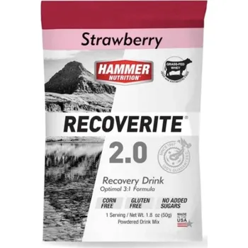 Fitness strava Hammer Recoverite, 50 g, RRS12 - jahoda UNI