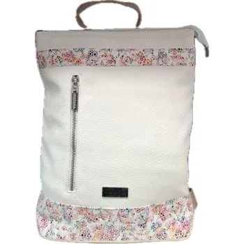 Městský batoh Batoh dámský syntetický Chiara Dynamo - bílý/ vzor