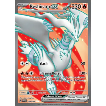 Karetní hra Reshiram ex 158/182 - White Flare