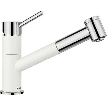 Vodovodní baterie BLANCO Kuchyňská baterie Carena-S Vario 527964 tlaková vulkán šedá/chrom