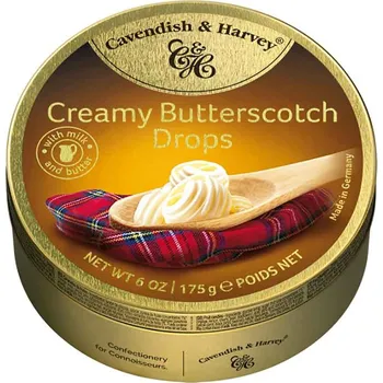 Bonbon Cavendish & Harvey Confectionery GmbH Cavendish & Harvey Creamy Butterscotch Drops 175g