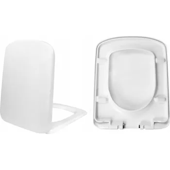 WC sedátko Sedátko na WC Selnova duroplast bílé, s pomalým sklápěním