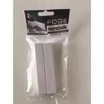 Koupelnový nábytek Univerzální roh Foge 100 bílá lesk 2ks