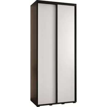 Předsíňová stěna Skříň 45 Canaris 1 100 černá/bílá/černá