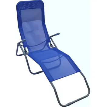 Zahradní lehátko Zahradní lehátko D-054 modré