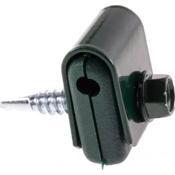 Plot Svorka napínacího drátu šroubovací RAL6005 X10PC