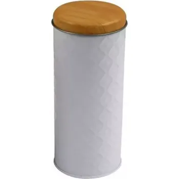 Koupelnový nábytek Met plechovka kulatá vysoká 8x18 cm