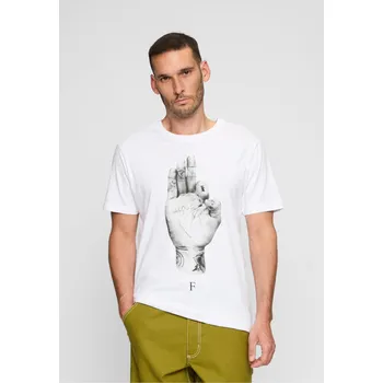 Urban Classics Pánské tričko s krátkým rukávem Comoeat bílá XS