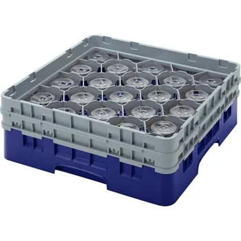 přísavka na sklo Cambro Koš Camrack 20 pozic, výška sklenice 13,2 cm - Modrá| TOM, R-20S434-186