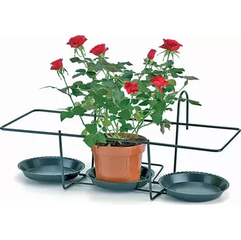 Držák na 3 květináče s podmiskou, F2S50