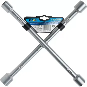 Klíč Křížový klíč na kola 17x19x21x23 mm