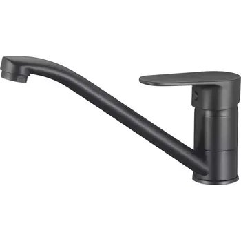 Vodovodní baterie Dřezová baterie s otočným výtokem Neptun Black