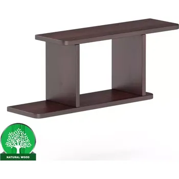 Obývací stěna Polička borovice PK106-80x36x20 ořech