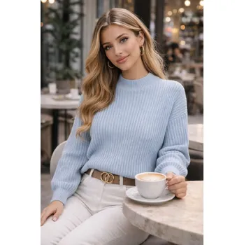 Dámské sako ZIMA-Svetr Donna TM93167 Svetry IT: Černá L/XL