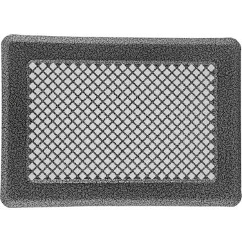 Větrací mřížka Krbová mŕížka antické stříbro 175x245