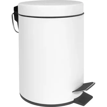 Odpadkový koš Koš 3l bílý matný