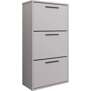 Botník Asper závěsný bílý/bílý