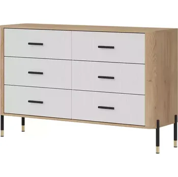 Ložnicová sestava Komoda Dante DT04 dub cremona/bílá