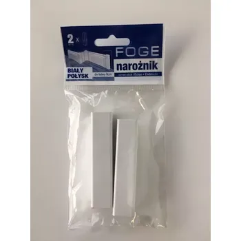 Koupelnový nábytek Univerzální roh Foge 80 bílá lesk 2ks