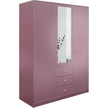 Předsíňová stěna Skříň Siena 2 D3 švestka / zrcadlo