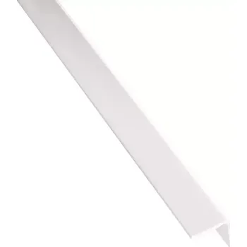 Stavební profil Rohový Profil Samolepící PVC Bílý Mat 30x30x1000