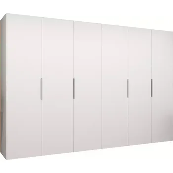 Předsíňová stěna Skříň Marbella I 300 bílá/stříbrná