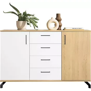 Komoda 36NV+SYS MADISON KOMODA MD9 BILA LUX/DUB